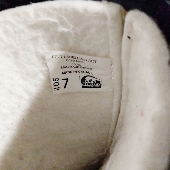 Sorel Freestyle Winter Boots Sz 7 - Picture 7 of 10